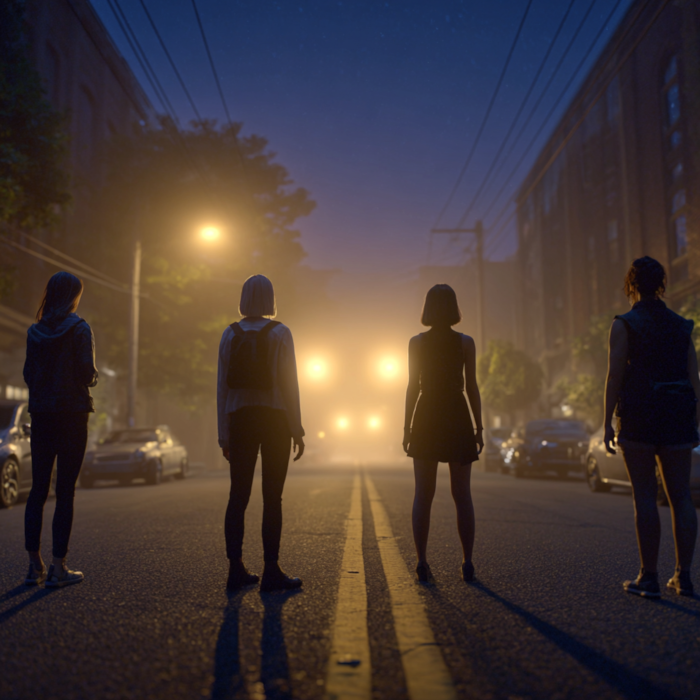 Between Two Lights: Night — Album Cover